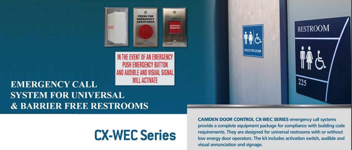 Emergency Call System for Universal & Barrier Free Restrooms